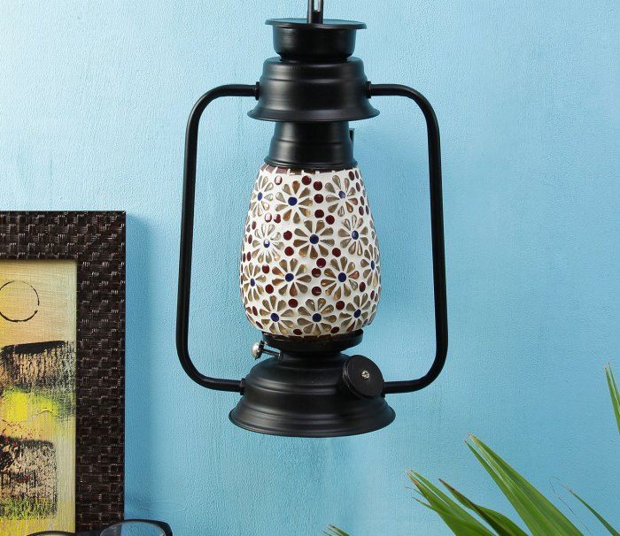 Large Wall Mount Lantern : HFQ8V | The Lighting Boutique Wall-mounted lantern accent furniture