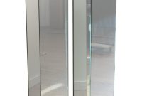 Mirrored corner display pedestal furniture