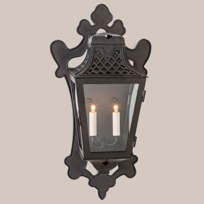 Republic Large Wall Mount Lantern Wall-mounted lantern accent furniture