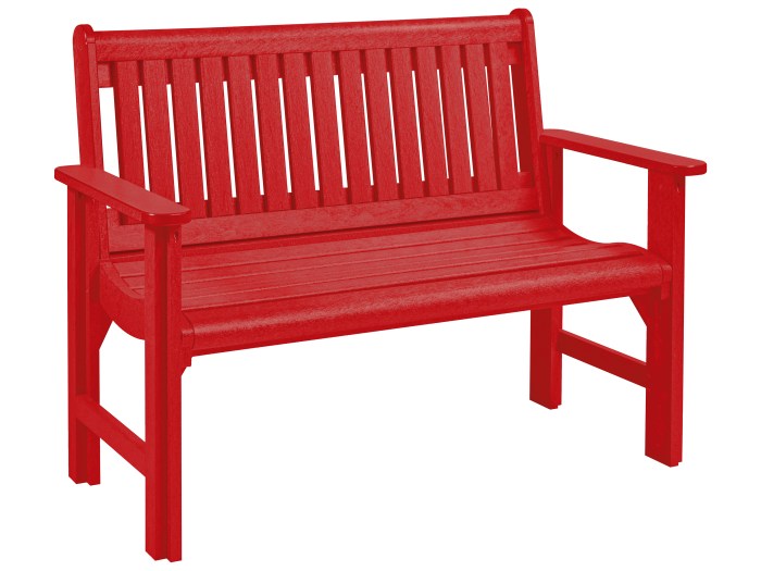 Rogers Recycled Plastic Garden Bench 5ft Furniture Dark Brown ... Stackable plastic garden bench furniture